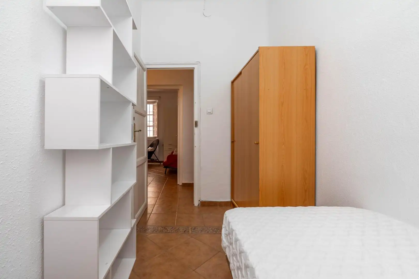 Bedroom of Flat for share in Granada  with Heating and Furnished