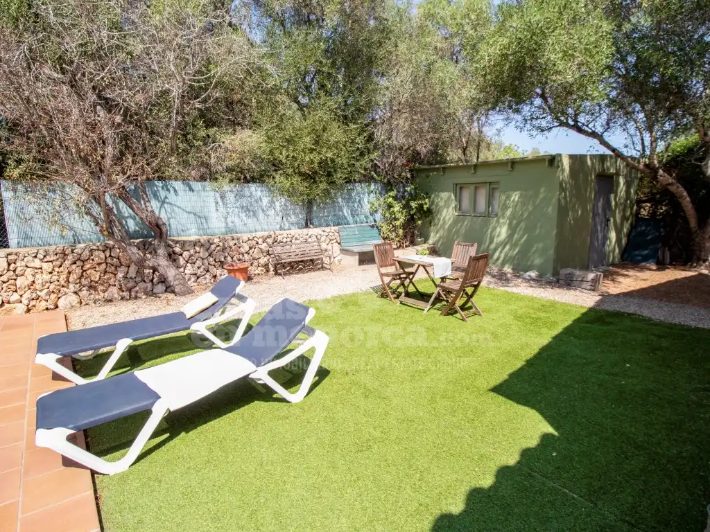 Jardín de Finca rústica en venta en Es Castell con Aire acondicionado, Terraza y Piscina
