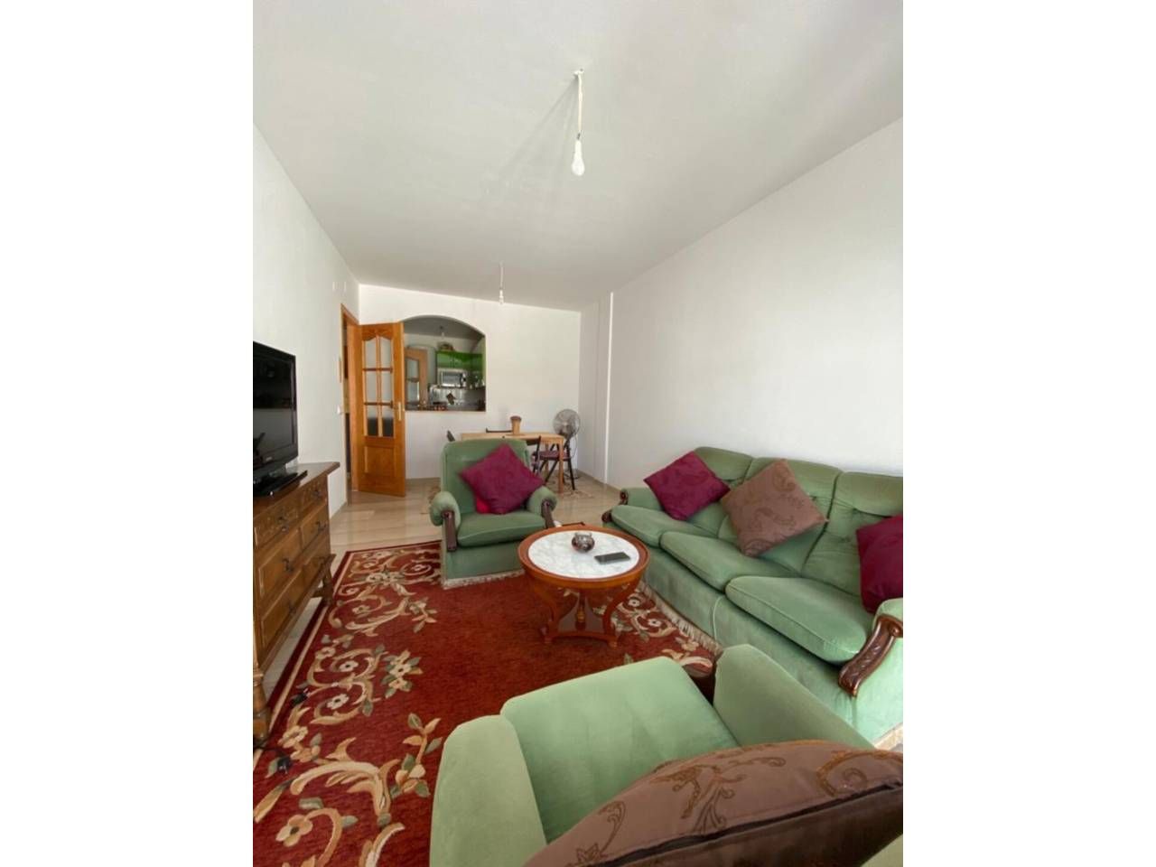 Sala de estar de Piso en venta en Mijas con Aire acondicionado, Calefacción y Amueblado