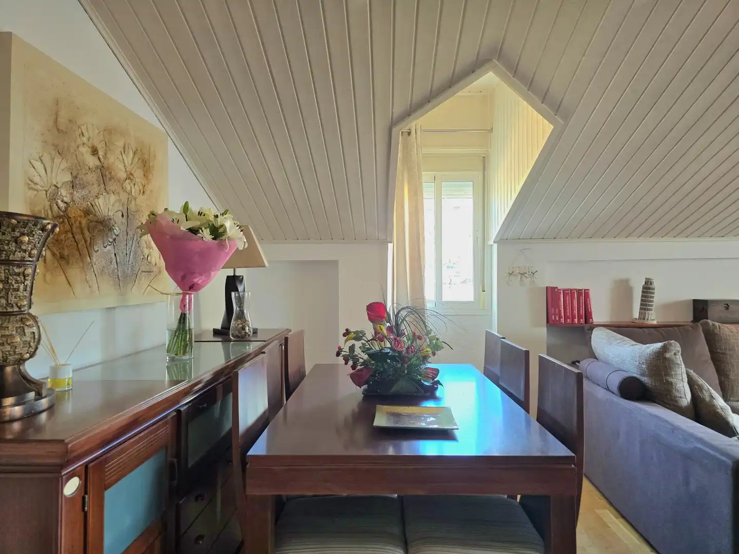 Comedor de Ático en venta en Alhaurín El Grande con Aire acondicionado, Calefacción y Parquet