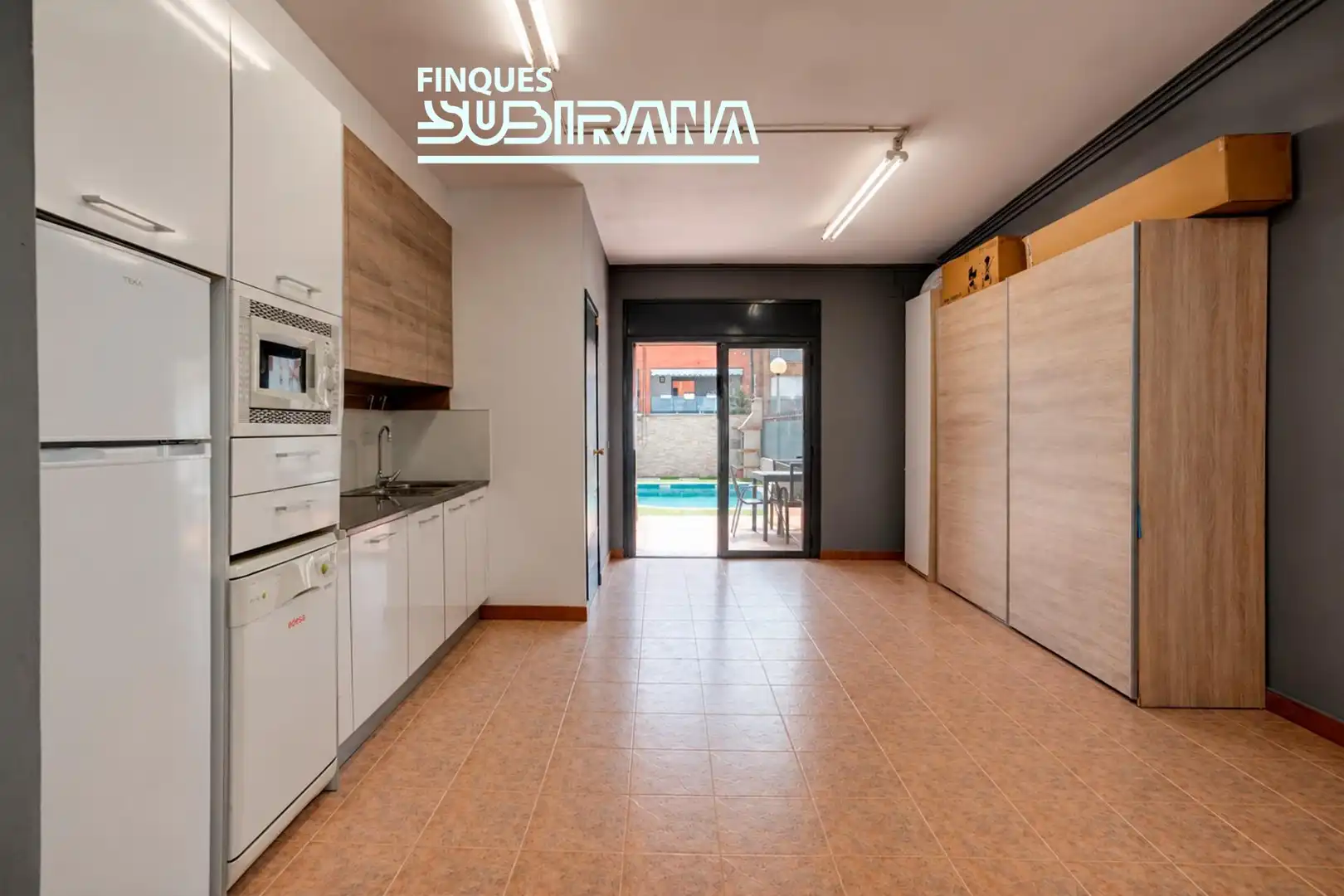 Cocina de Casa o chalet en venta en Vilanova del Camí con Aire acondicionado, Calefacción y Jardín privado