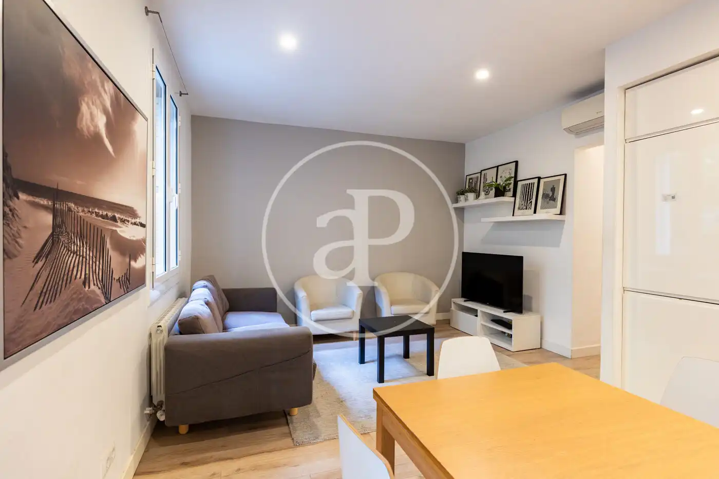 Sala de estar de Piso en venta en Barcelona con Aire acondicionado y Calefacción