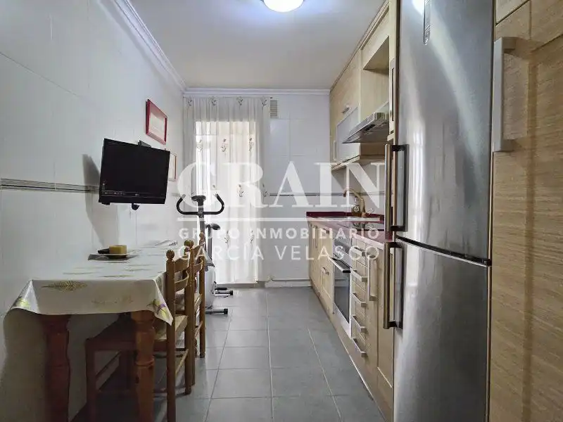 Kitchen of Flat for sale in Albacete  with Air Conditioner, Heating and Storage room