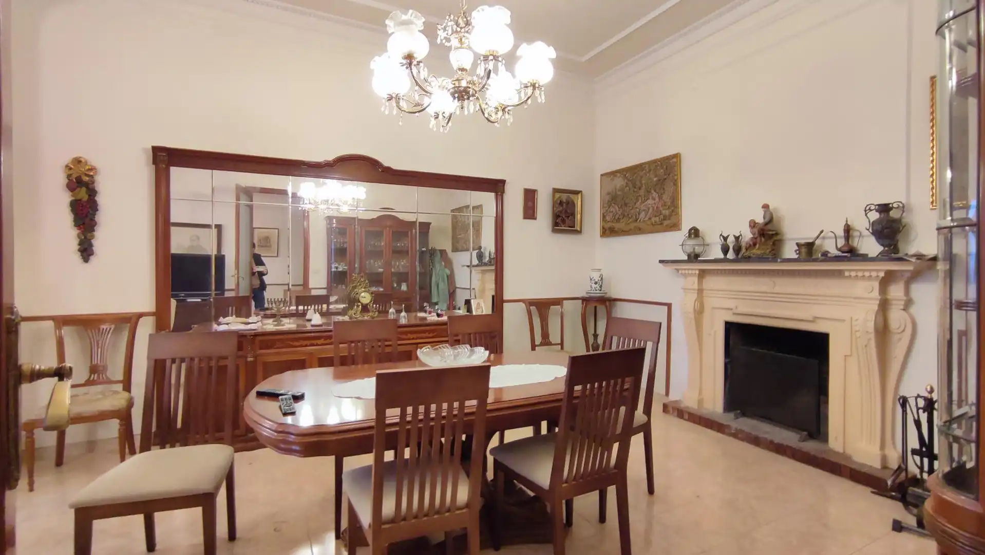 Comedor de Casa o chalet en venta en Gandia con Jardín privado, Terraza y Amueblado