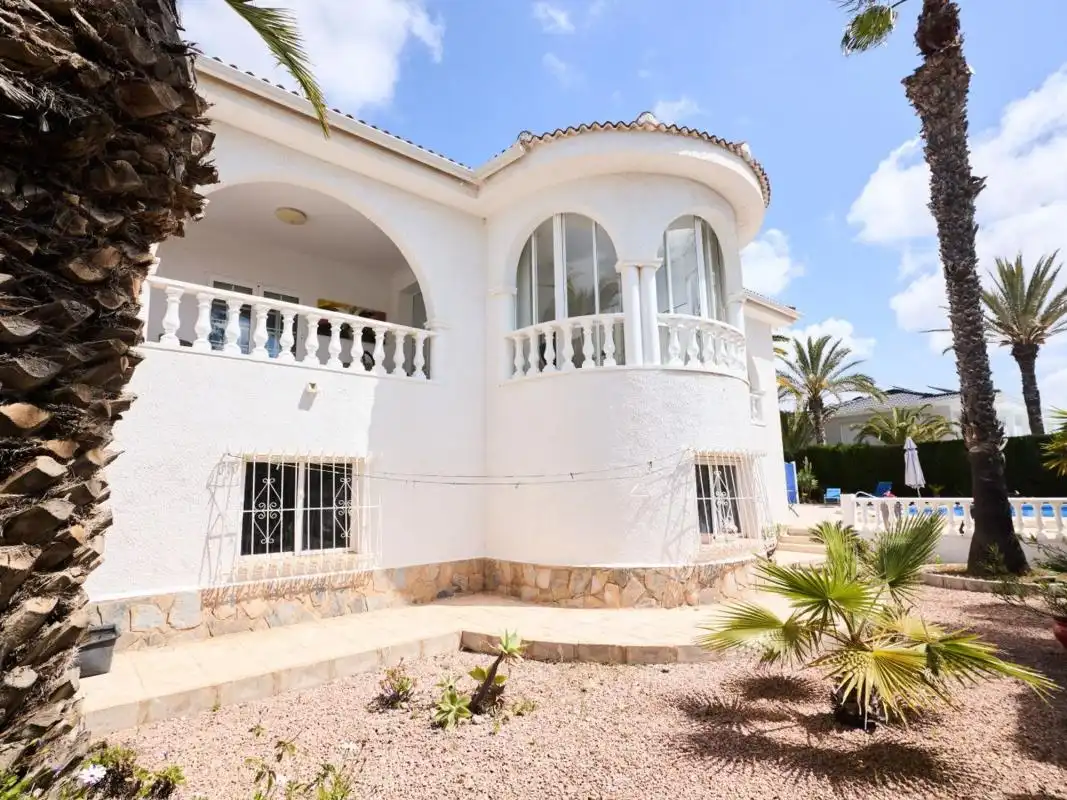 Exterior view of Houses for sale in Rojales  with Air Conditioner and Private garden