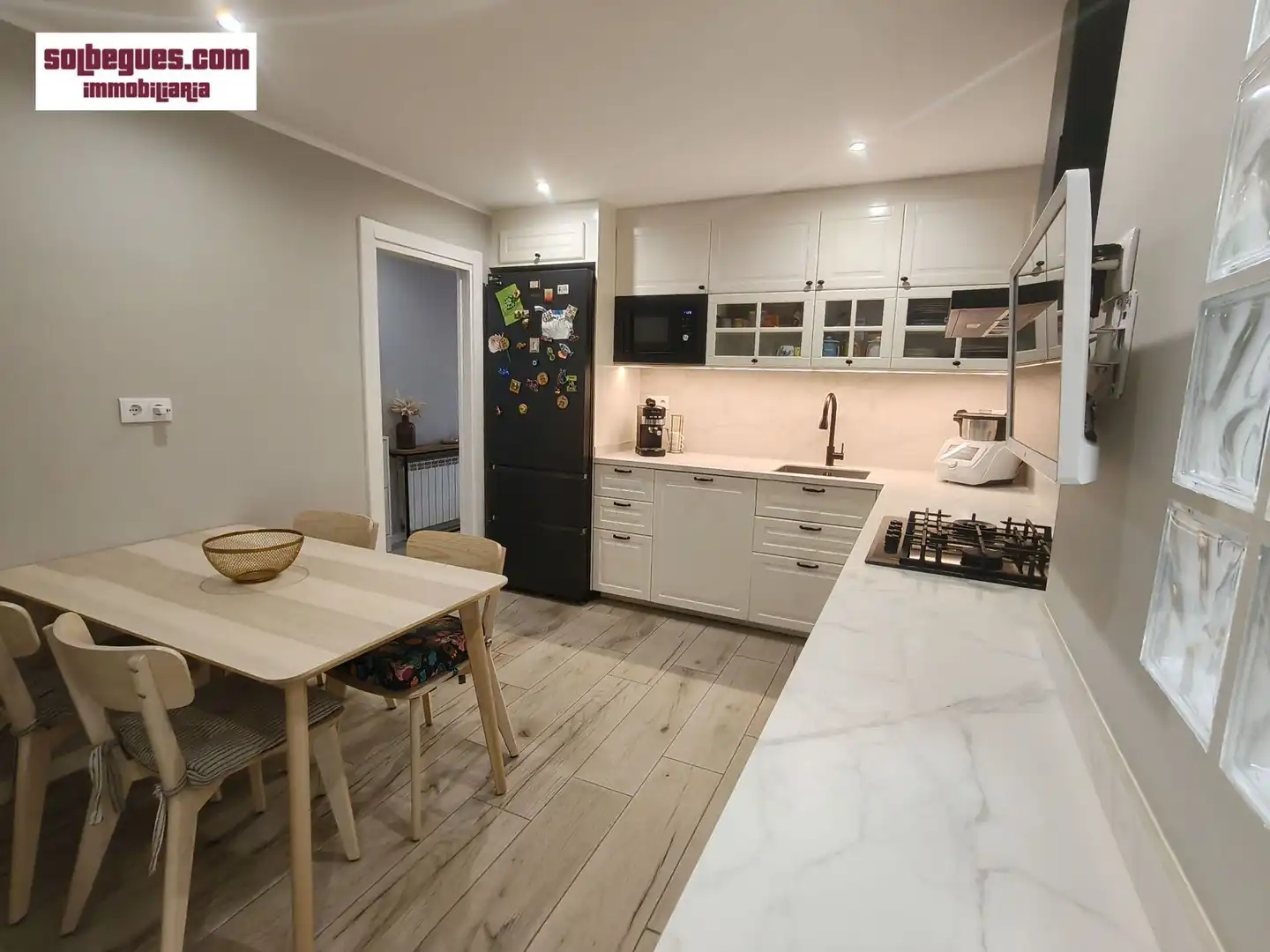 Kitchen of Flat for sale in Begues  with Heating and Terrace