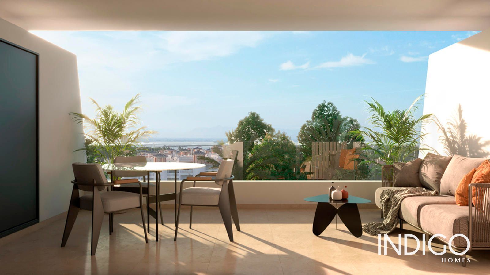 Terrace of Flat for sale in Elche / Elx  with Air Conditioner, Heating and Terrace