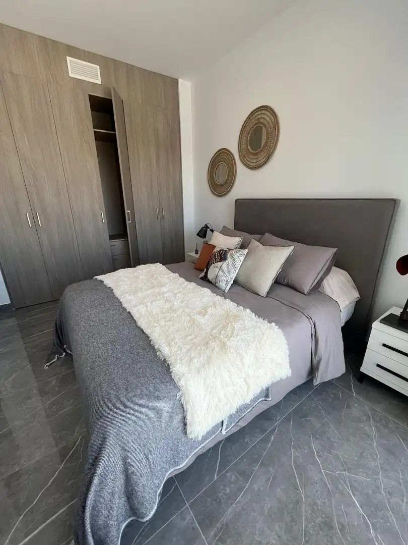 Habitación de Apartamento en venta en Xeresa con Aire acondicionado, Calefacción y Jardín privado