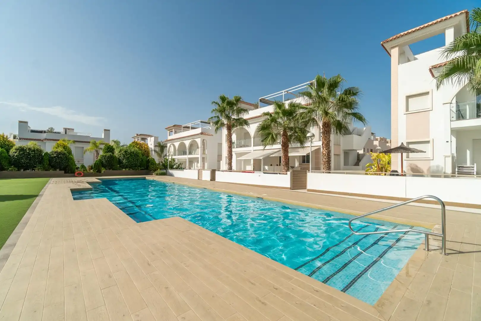 Swimming pool of Ground floor for sale in Rojales  with Terrace, Storage room and Swimming Pool