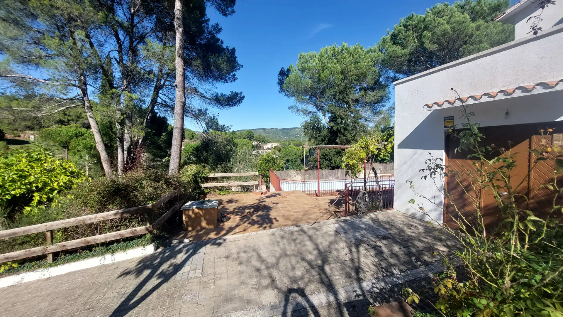 Jardí de Casa o xalet en venda en Sant Llorenç Savall amb Jardí privat, Terrassa i Piscina