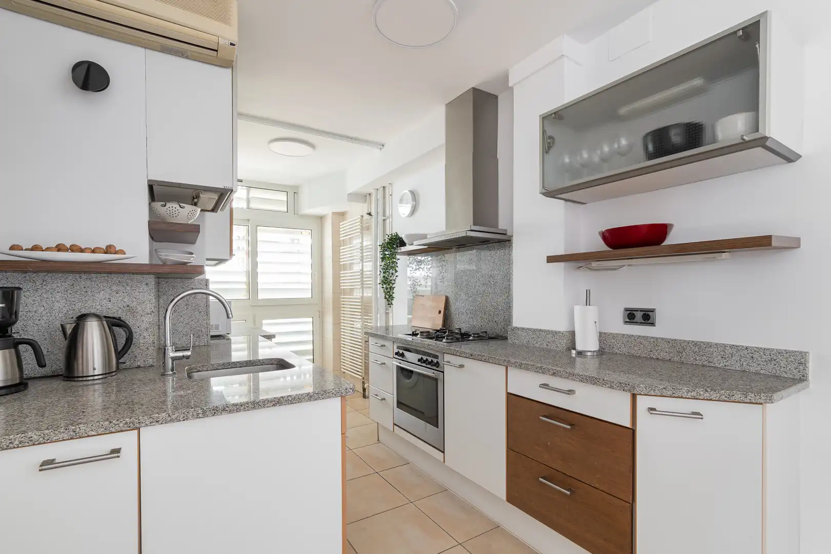 Küche von Wohnung zur Miete in Vilassar de Mar mit Klimaanlage, Terrasse und Möbliert