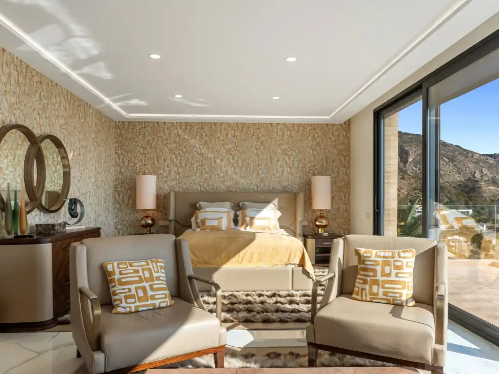 Habitación de Casa o chalet en venta en Altea con Aire acondicionado, Calefacción y Jardín privado