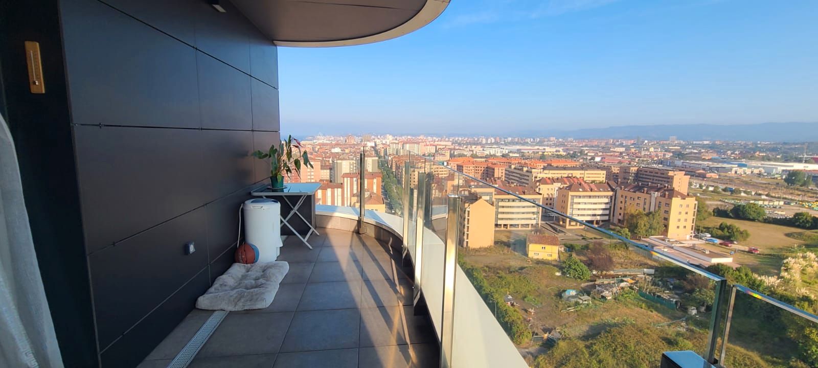 Terrace of Flat for sale in Gijón   with Heating, Terrace and Storage room