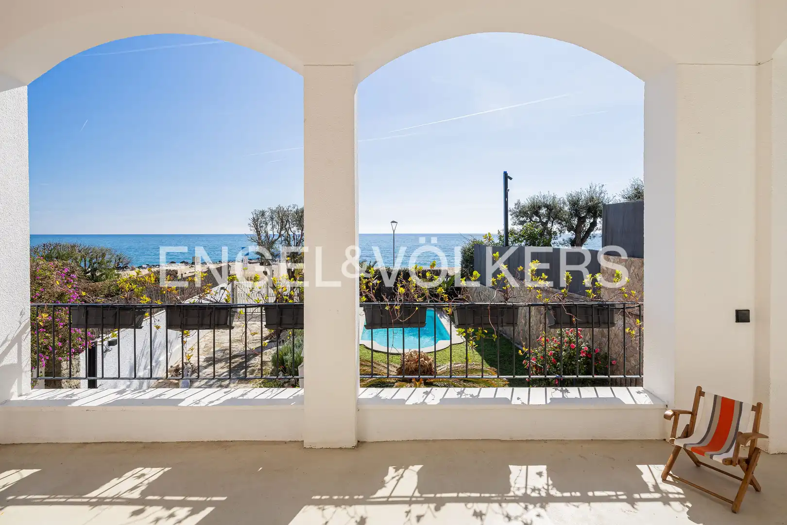 Terrace of Houses for rent in Caldes d'Estrac  with Air Conditioner, Heating and Private garden