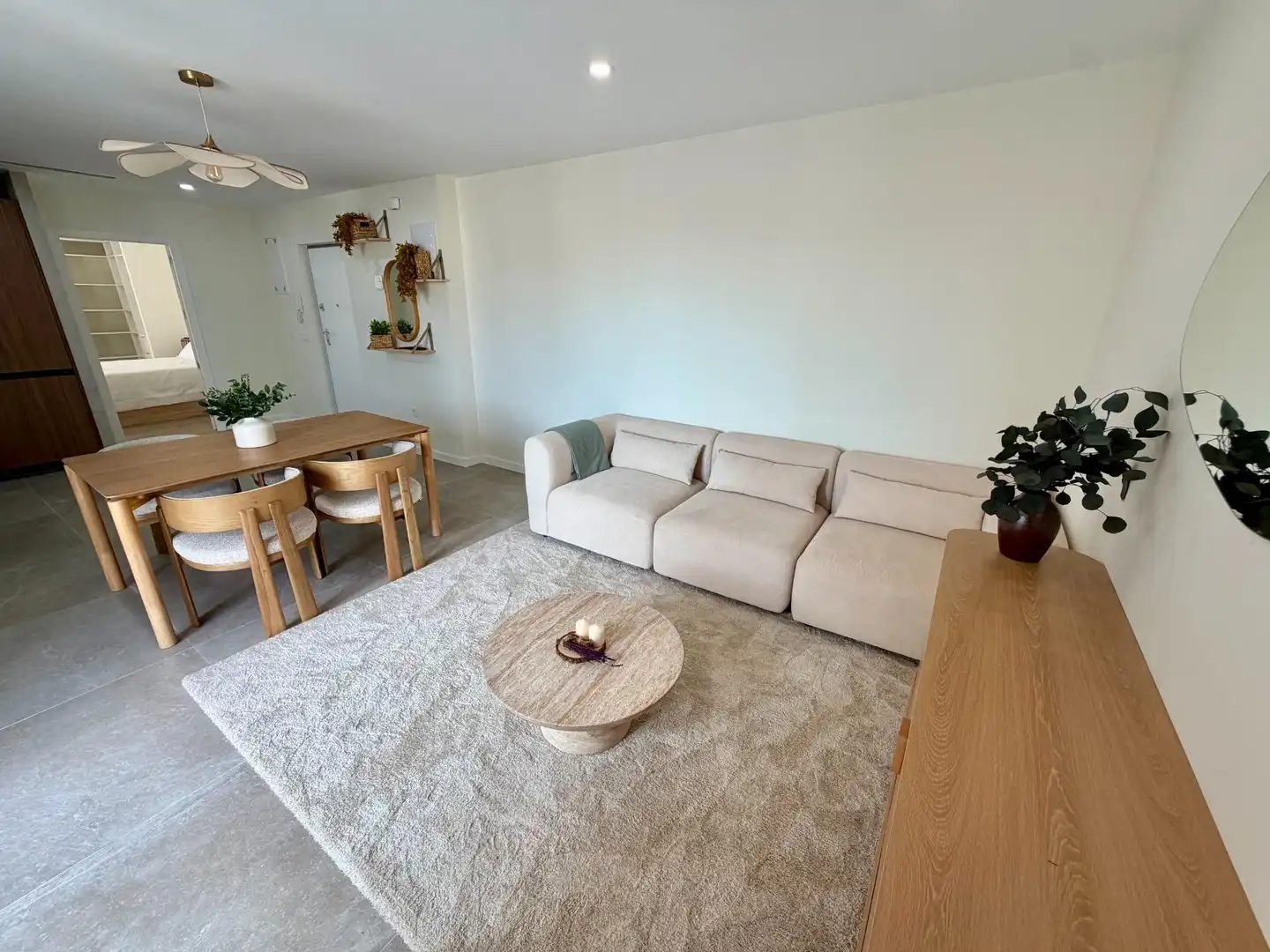 Living room of Flat for sale in Valencia  with Air Conditioner, Furnished and Balcony