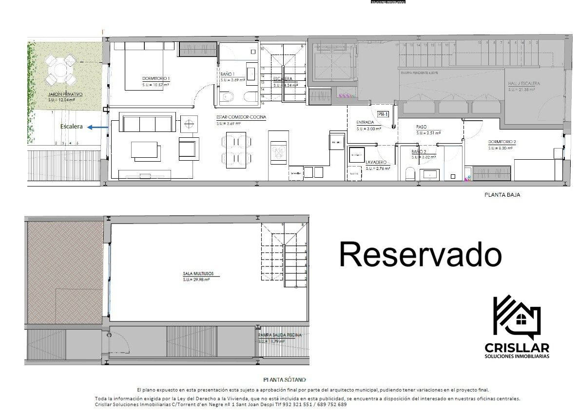 Planta baja for sale in Esplugues de Llobregat  with Air Conditioner, Heating and Private garden