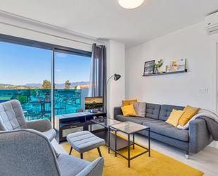 Sala d'estar de Apartament en venda en Mijas amb Aire condicionat i Terrassa