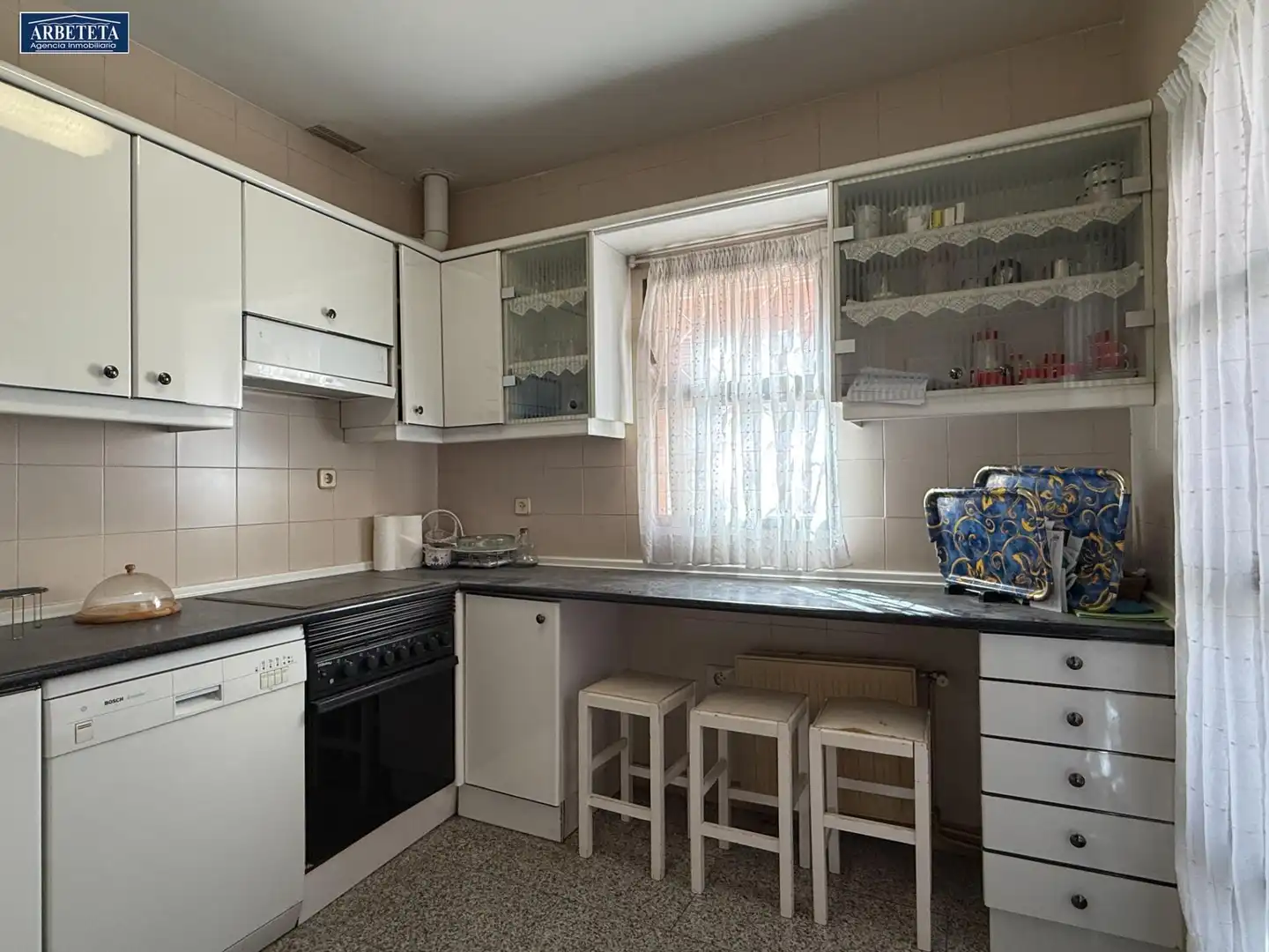 Cocina de Casa o chalet en venta en Guadalajara con Calefacción, Parquet y Terraza