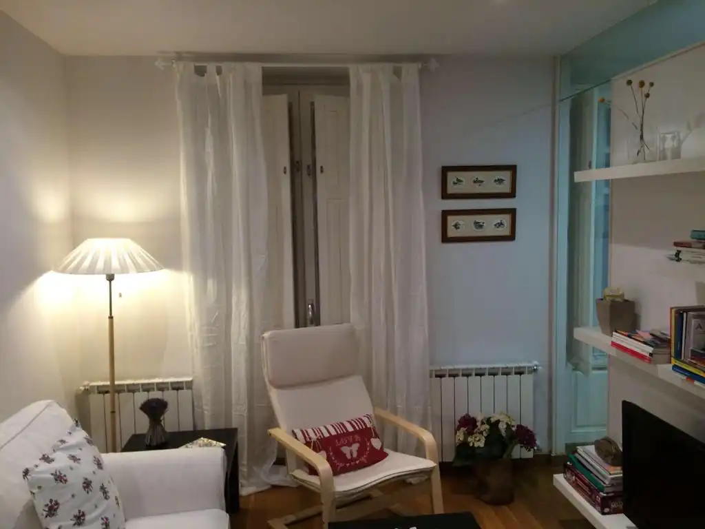 Sala de estar de Piso de alquiler en Ferrol con Calefacción, Amueblado y Horno