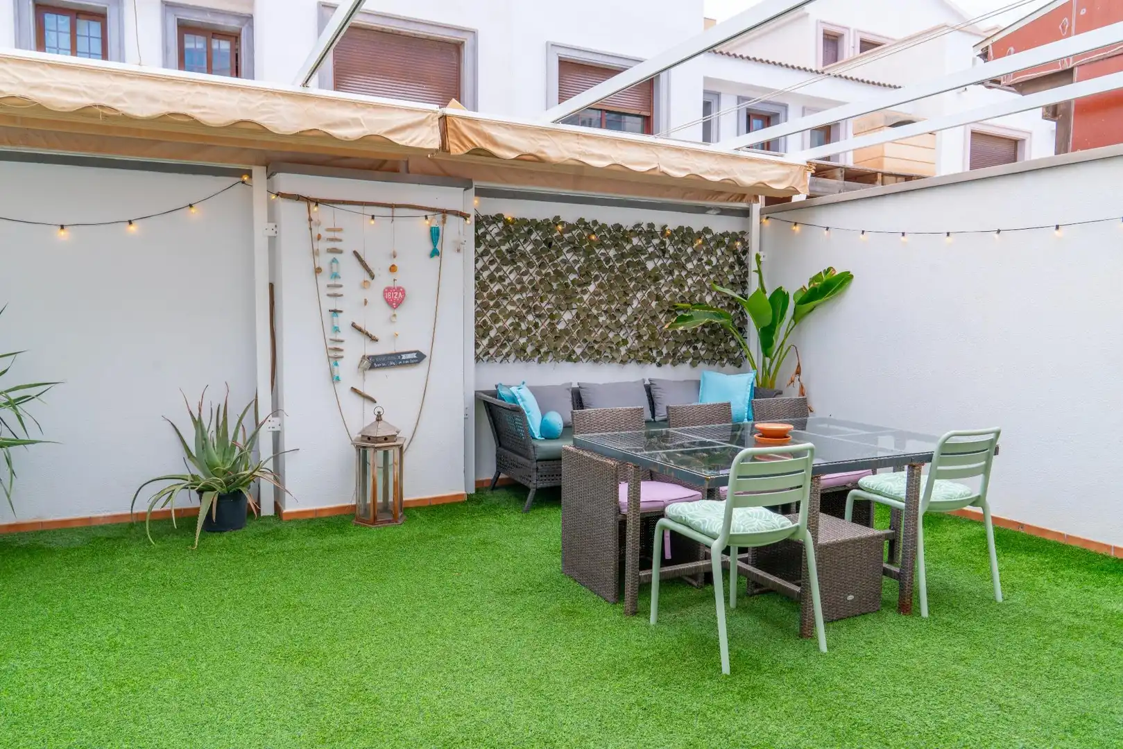Terraza de Casa o chalet en venta en Almería con Aire acondicionado, Jardín privado y Terraza