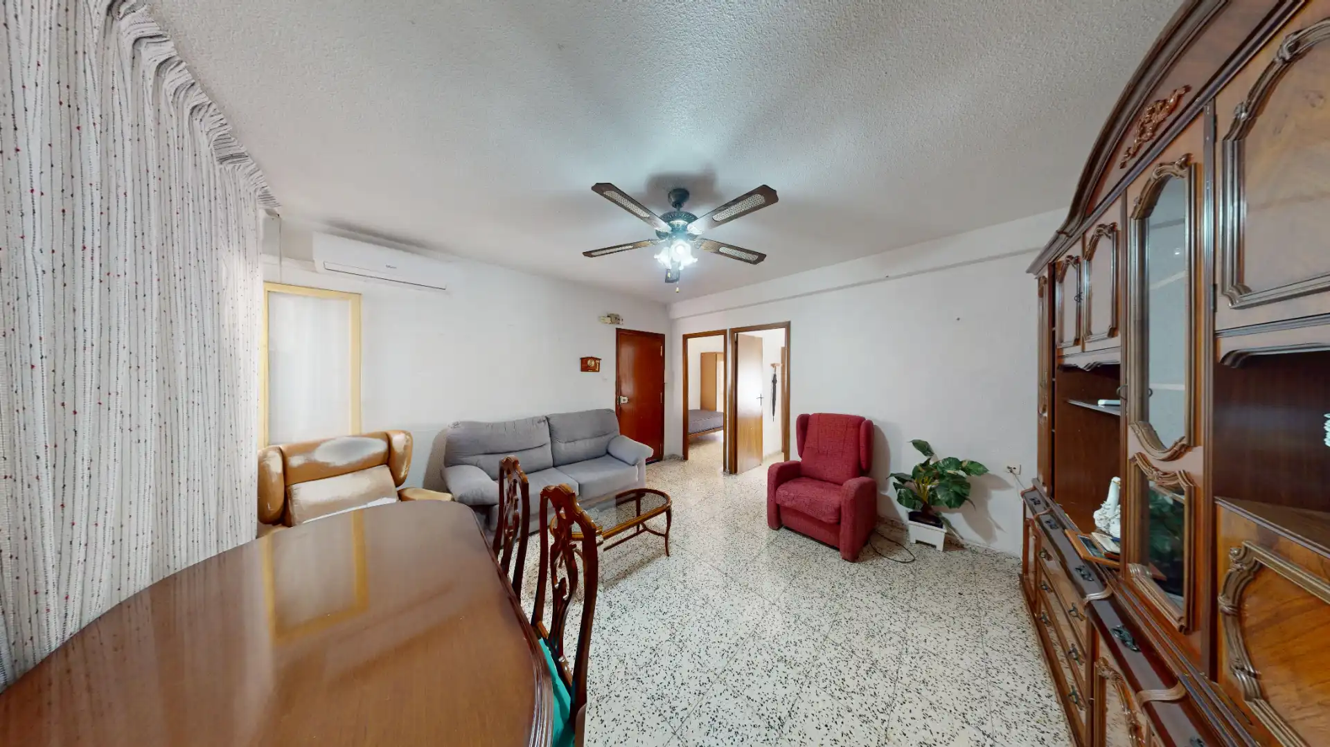 Sala de estar de Piso en venta en Elche / Elx con Aire acondicionado y Amueblado
