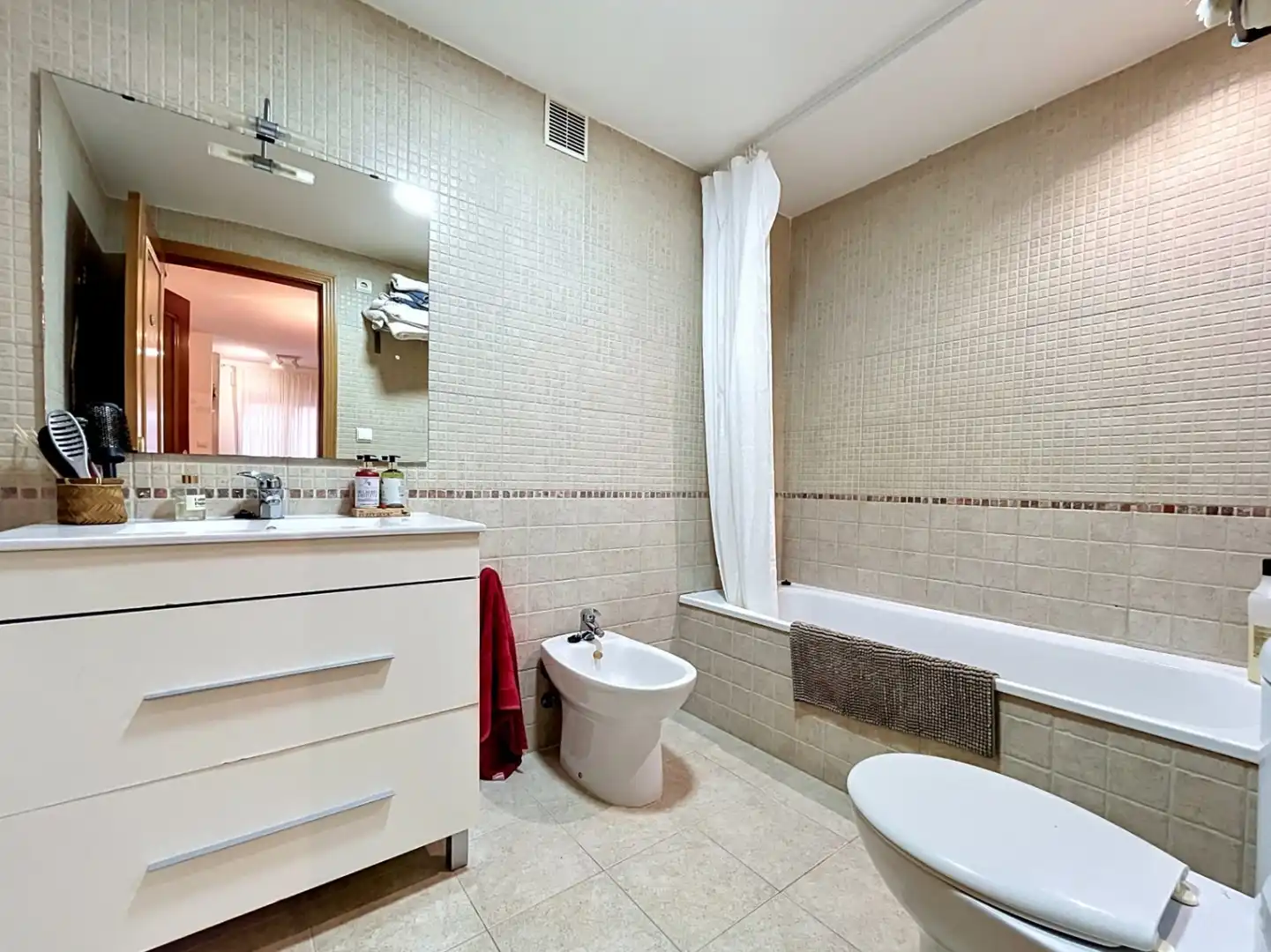 Bathroom of Flat for sale in Finestrat  with Air Conditioner, Private garden and Terrace