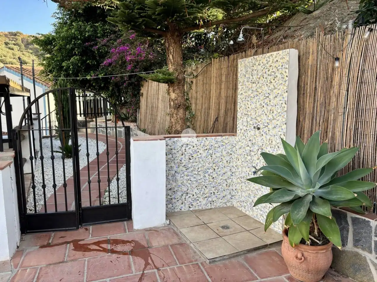 Jardín de Casa o chalet de alquiler en Canillas de Aceituno con Aire acondicionado, Calefacción y Jardín privado