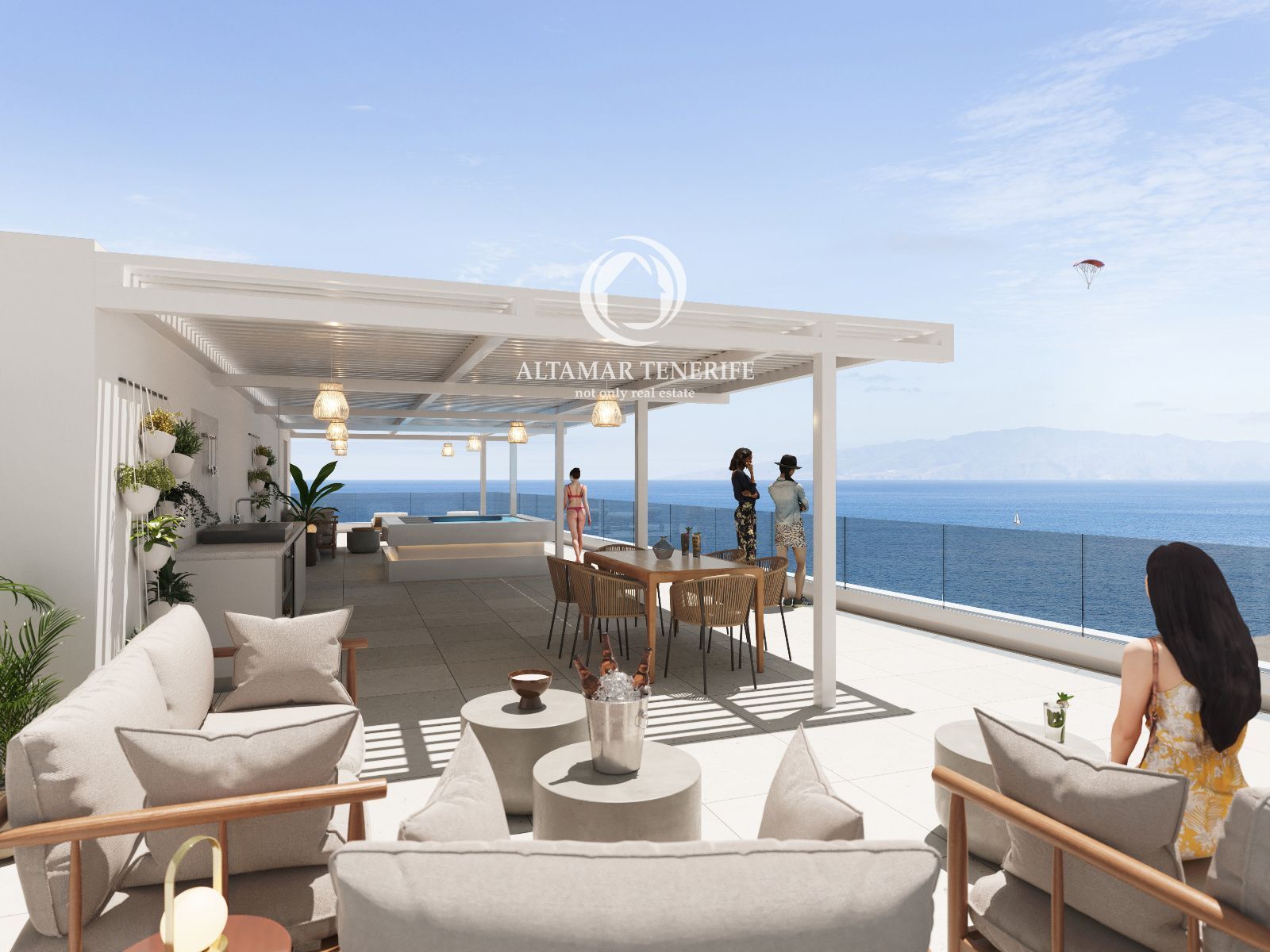 Terrassa de Apartament en venda en Adeje amb Terrassa, Traster i Piscina
