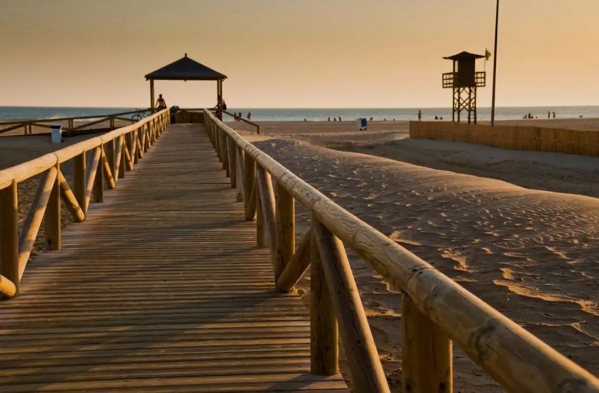 Vista exterior de Casa o chalet en venta en Conil de la Frontera con Amueblado