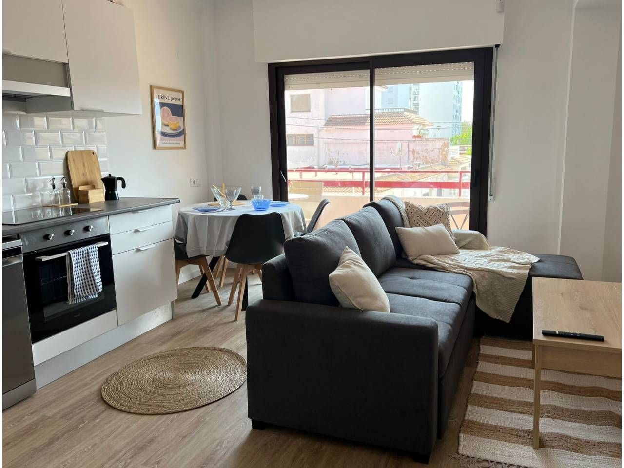 Living room of Flat to rent in Vinaròs  with Air Conditioner, Heating and Furnished
