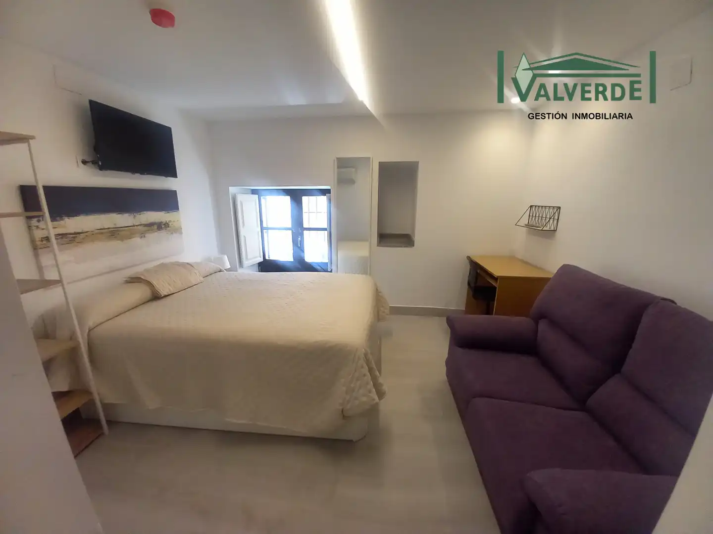Schlafzimmer von Wohnung zur Miete in Granada mit Klimaanlage, Heizung und Möbliert