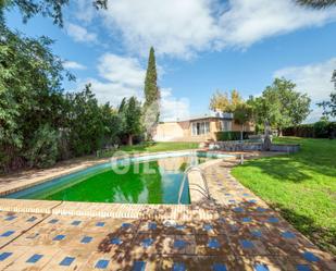 Garden of House or chalet to rent in Espartinas  with Air Conditioner and Swimming Pool