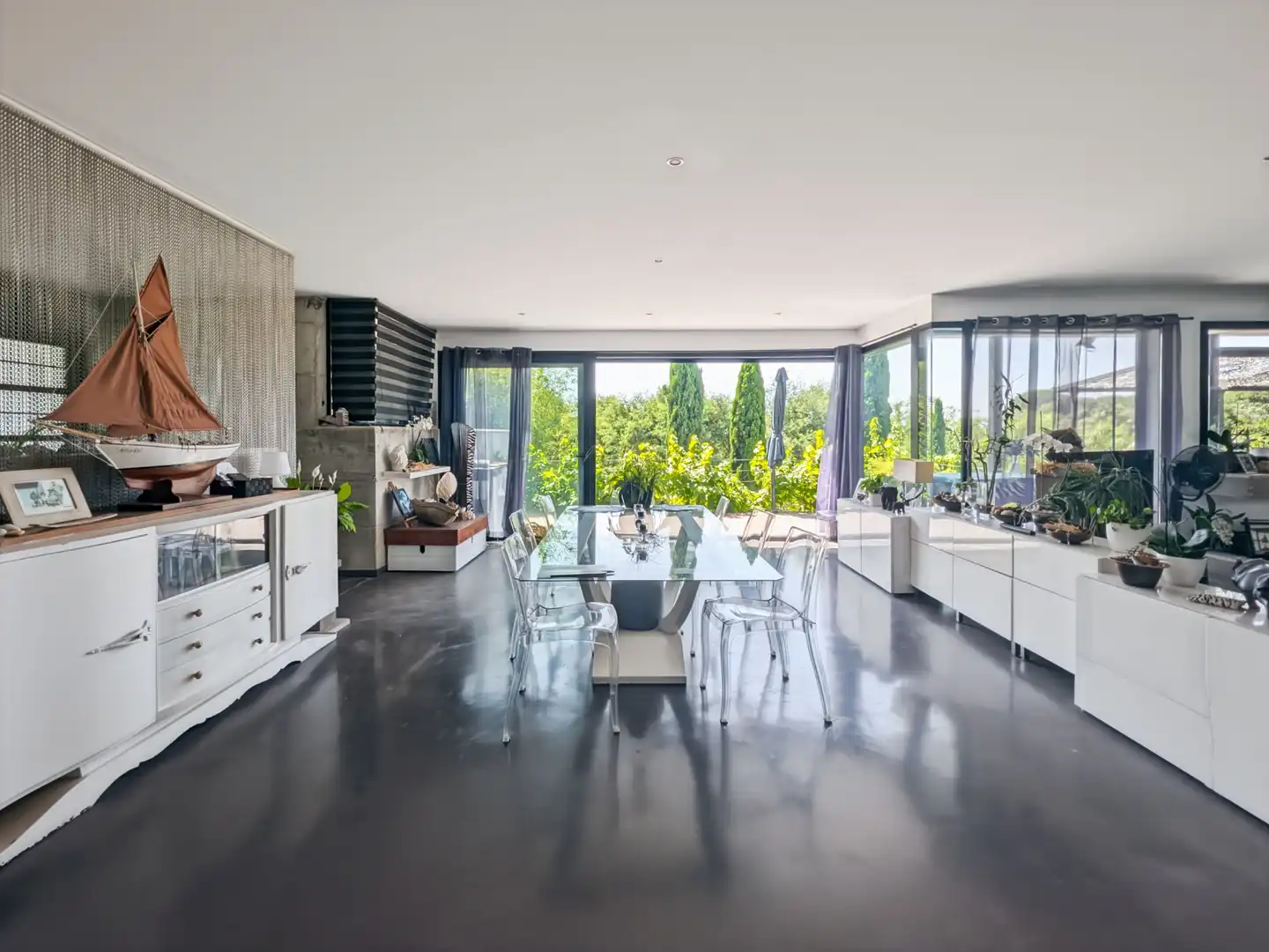 Dining room of Houses for sale in Mollet de Peralada  with Air Conditioner, Heating and Terrace