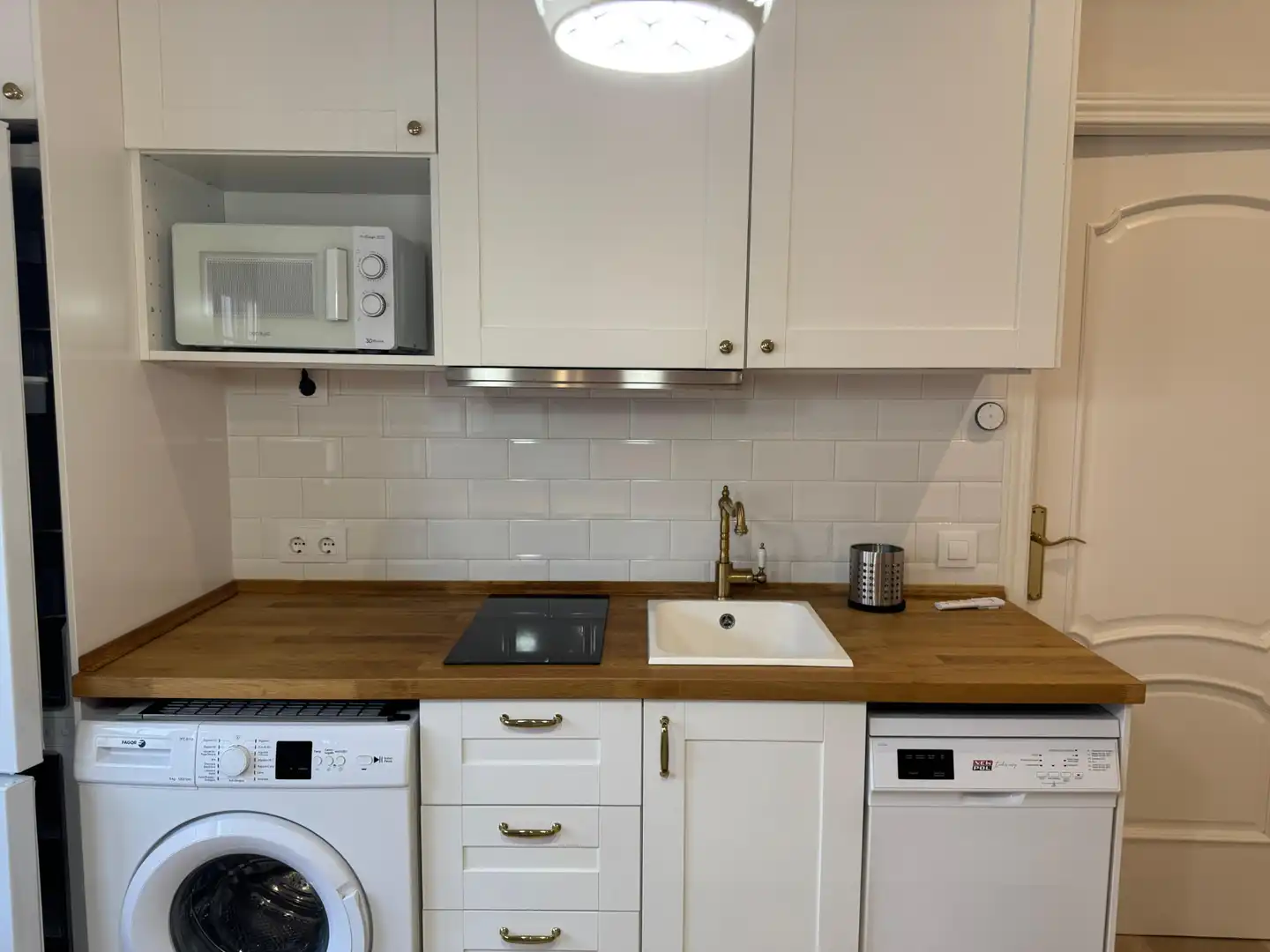 Kitchen of Flat for rent in Alcázar de San Juan  with Air Conditioner, Heating and Furnished