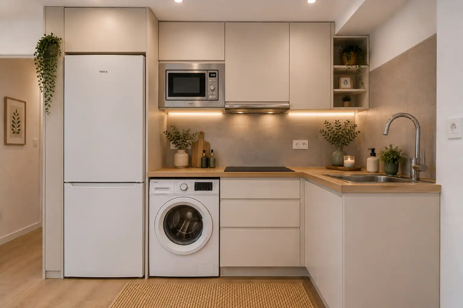 Cuina de Apartament en venda en Cambrils amb Aire condicionat, Calefacció i Parquet