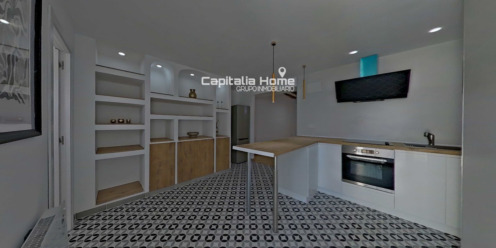 Kitchen of Flat for sale in Alcoy / Alcoi  with Heating and Storage room