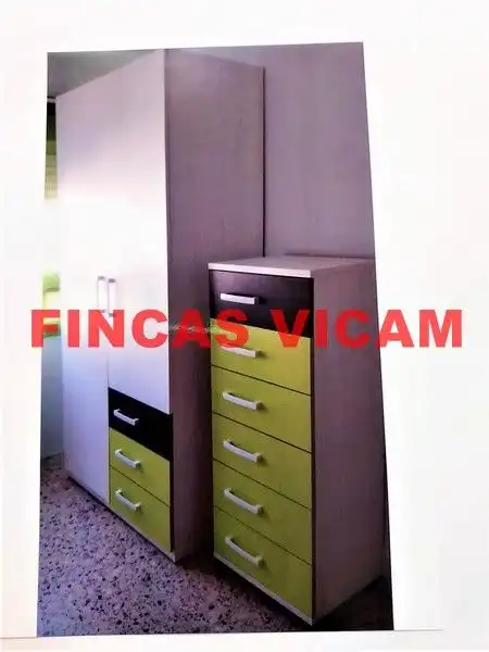 Schlafzimmer von Wohnung zur Miete in Huesca mit Heizung, Möbliert und Ofen