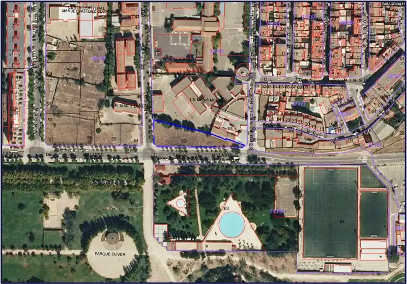 Außenansicht von Residential zum Verkauf in Zaragoza