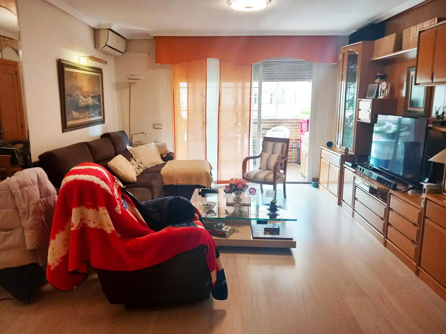 Wohnzimmer von Wohnung zum Verkauf in Coslada mit Klimaanlage, Heizung und Terrasse