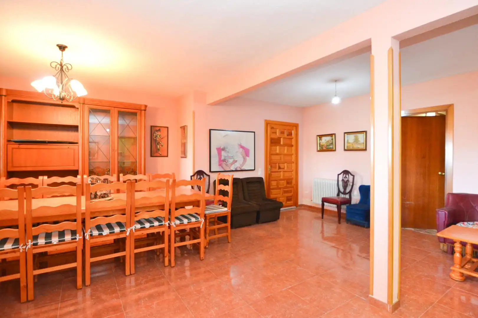 Dining room of Houses for sale in El Escorial  with Heating, Private garden and Terrace