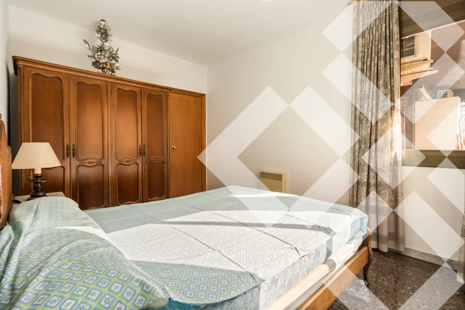 Bedroom of Flat for sale in Barcelona  with Air Conditioner, Terrace and Oven