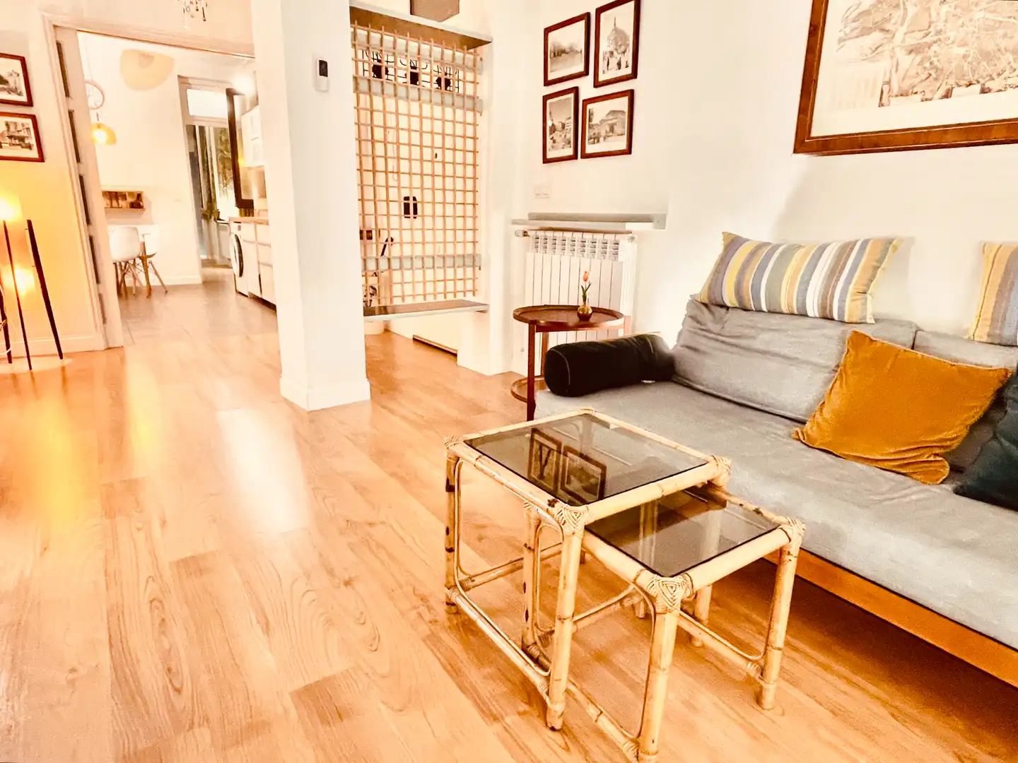 Sala de estar de Apartamento en venta en Madrid con Calefacción