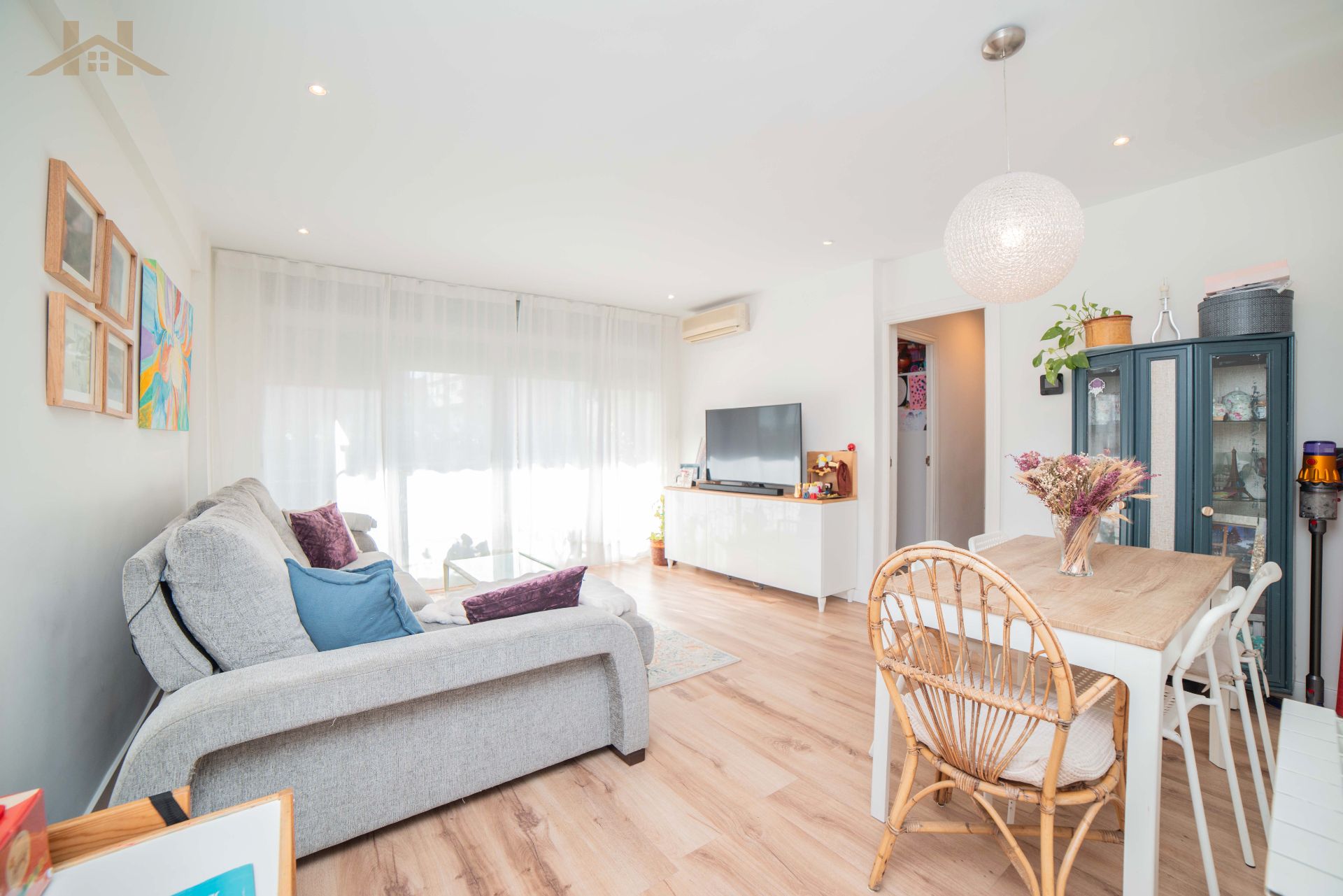 Living room of Flat for sale in Leganés  with Terrace and Storage room