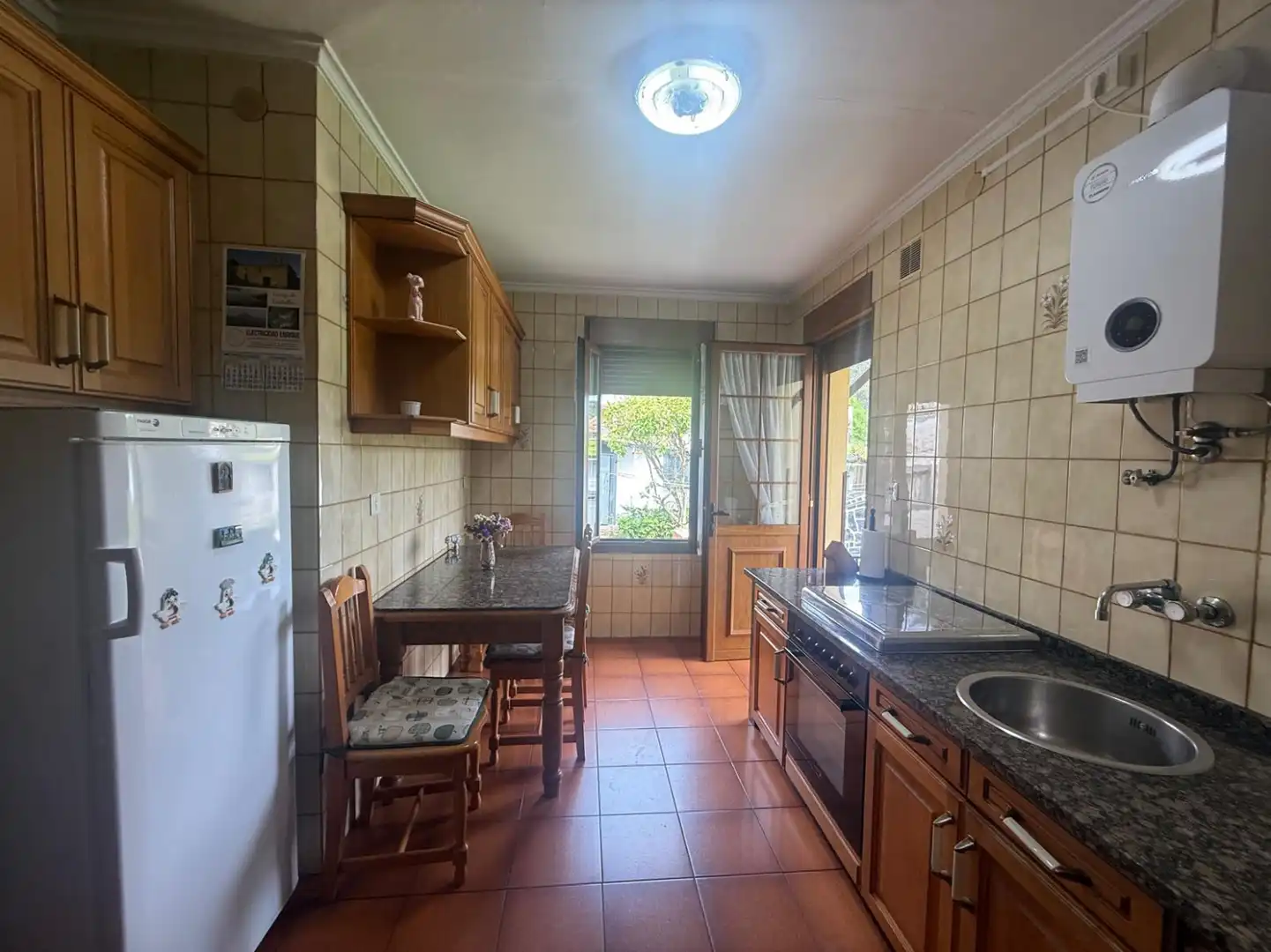 Cocina de Piso en venta en Castrillón con Calefacción, Jardín privado y Parquet