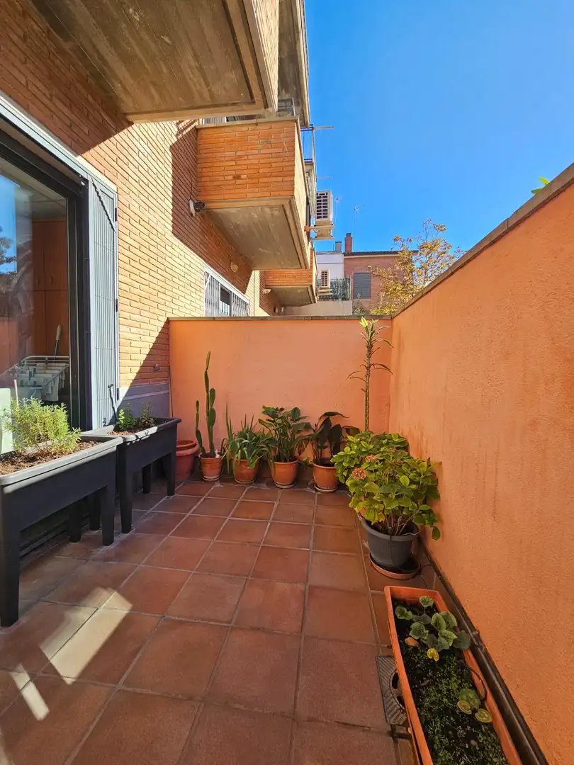 Terraza de Casa adosada en venta en Granollers