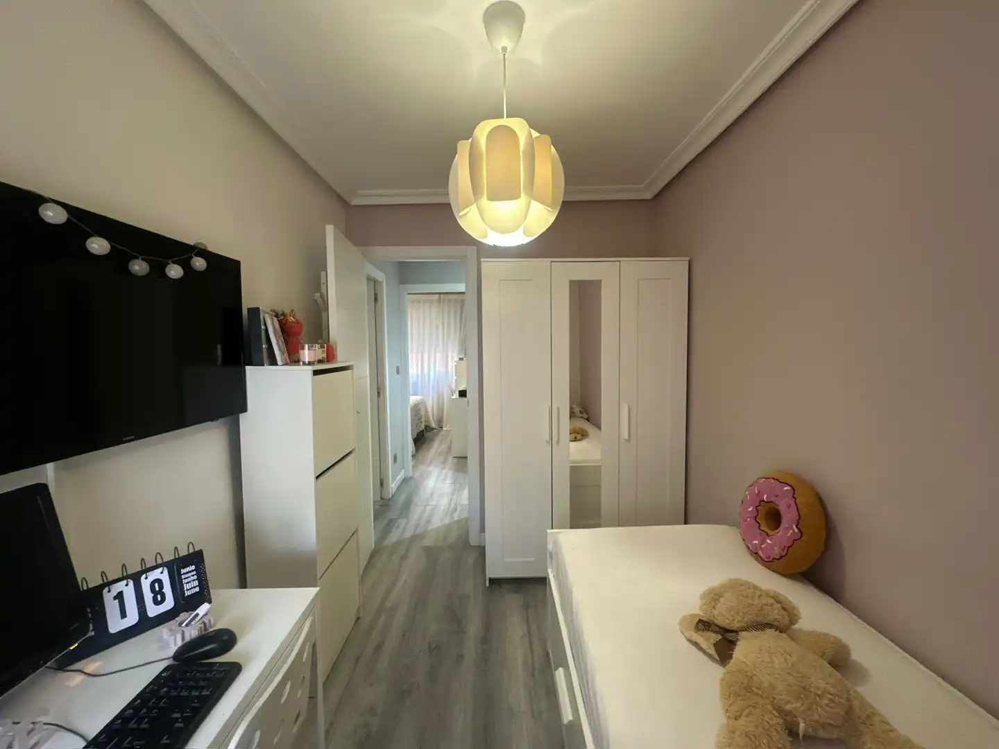 Schlafzimmer von Wohnung zum Verkauf in Fuenlabrada mit Klimaanlage, Heizung und Abstellraum