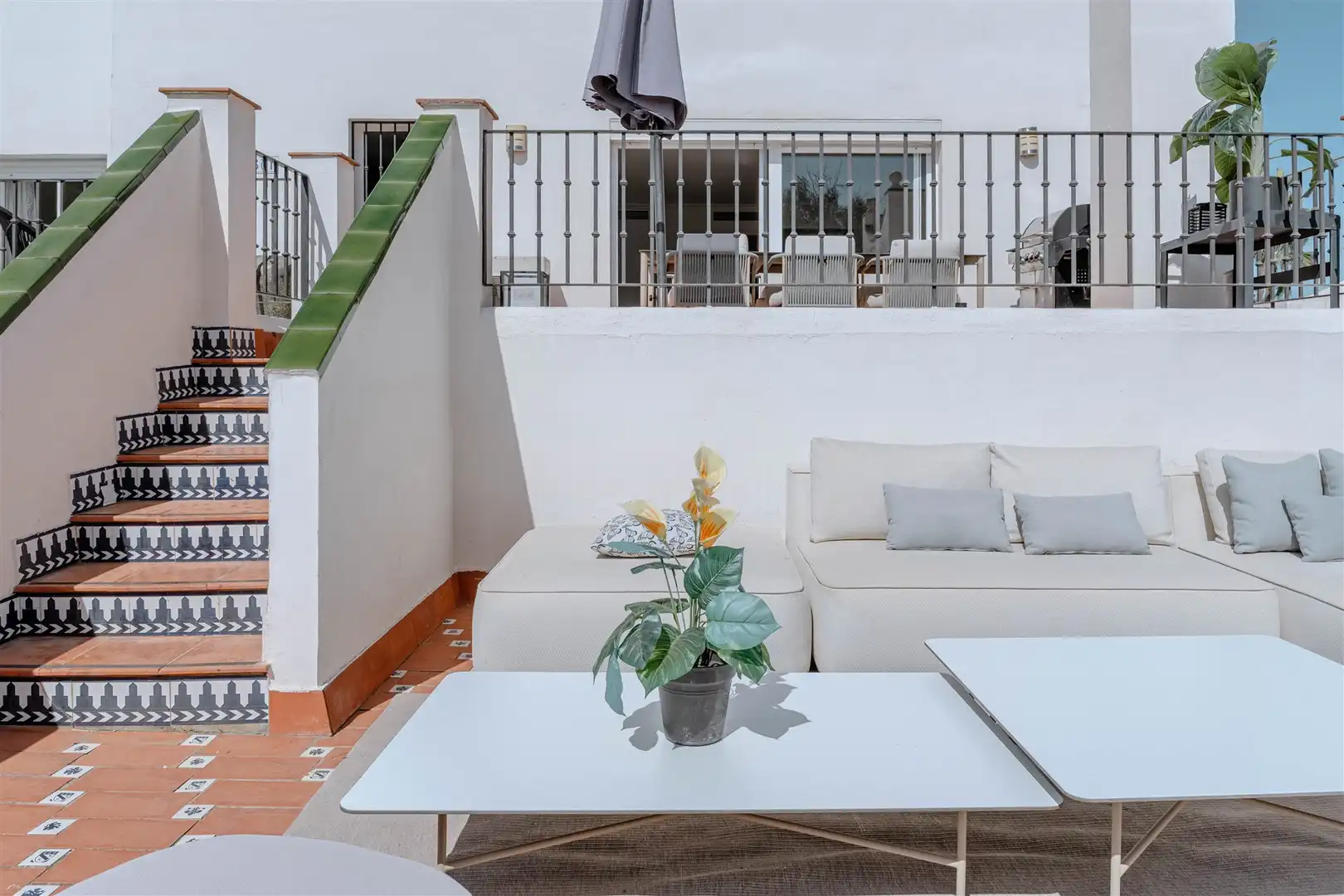 Terrassa de Apartament en venda en Estepona