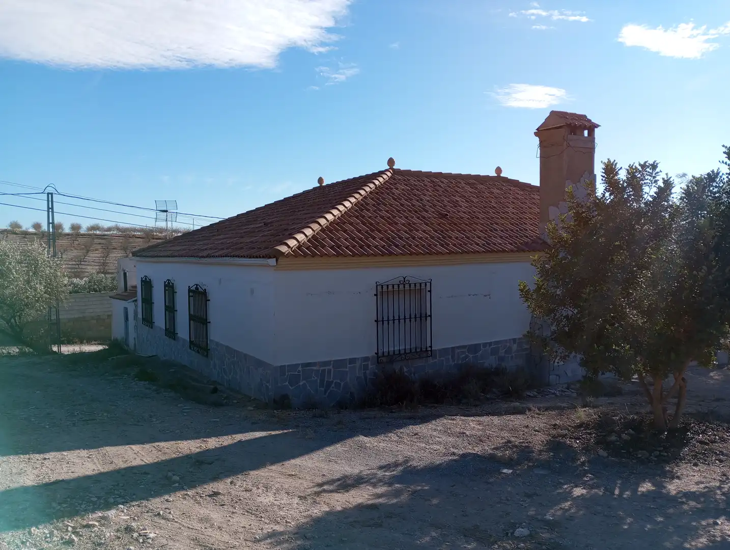Vista exterior de Casa o chalet en venta en Purchena con Amueblado