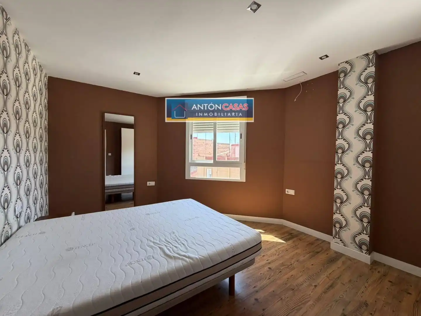 Bedroom of Flat for sale in Petrer  with Air Conditioner, Parquet flooring and Furnished