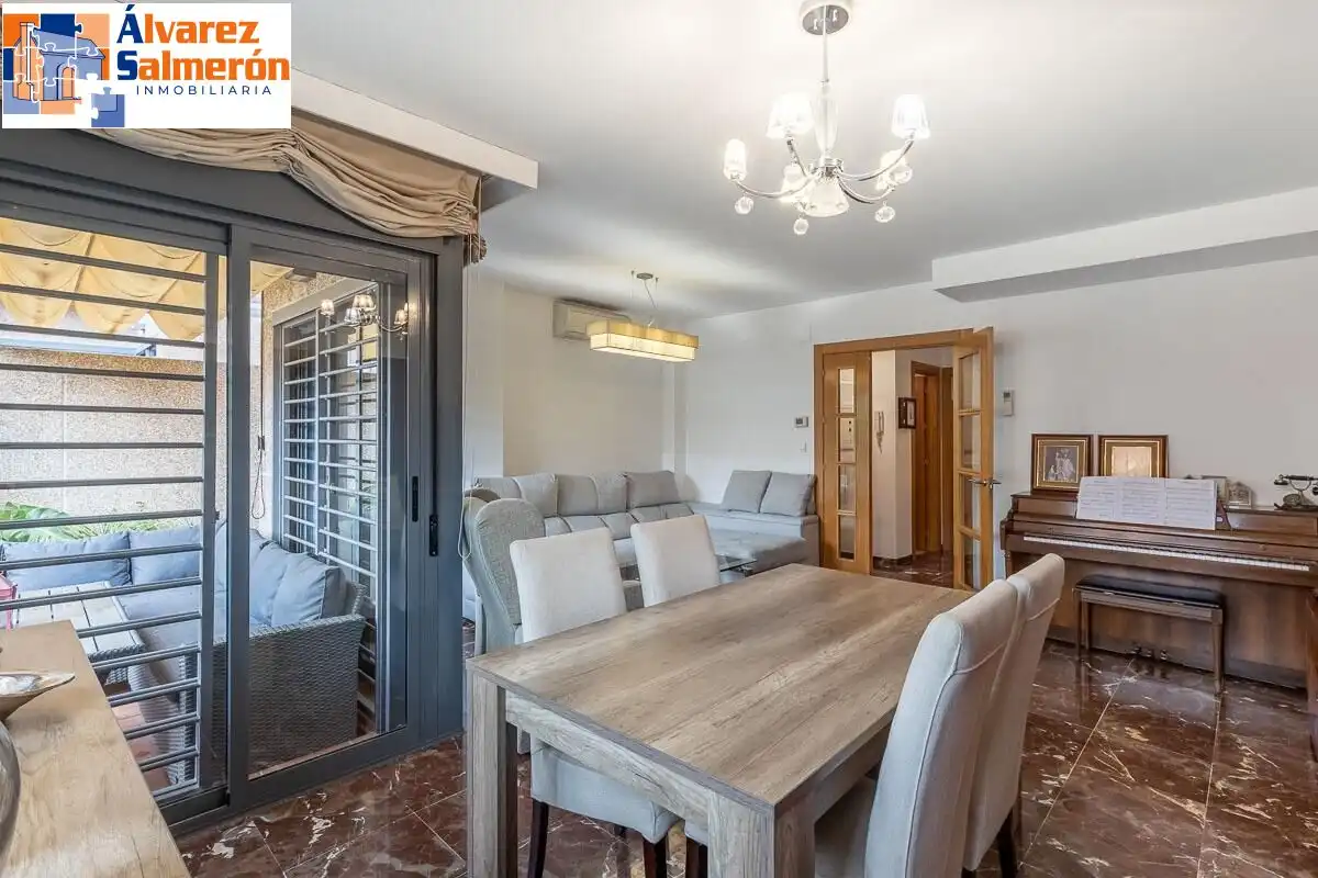 Dining room of Detached homes for sale in Armilla  with Terrace, Furnished and Balcony